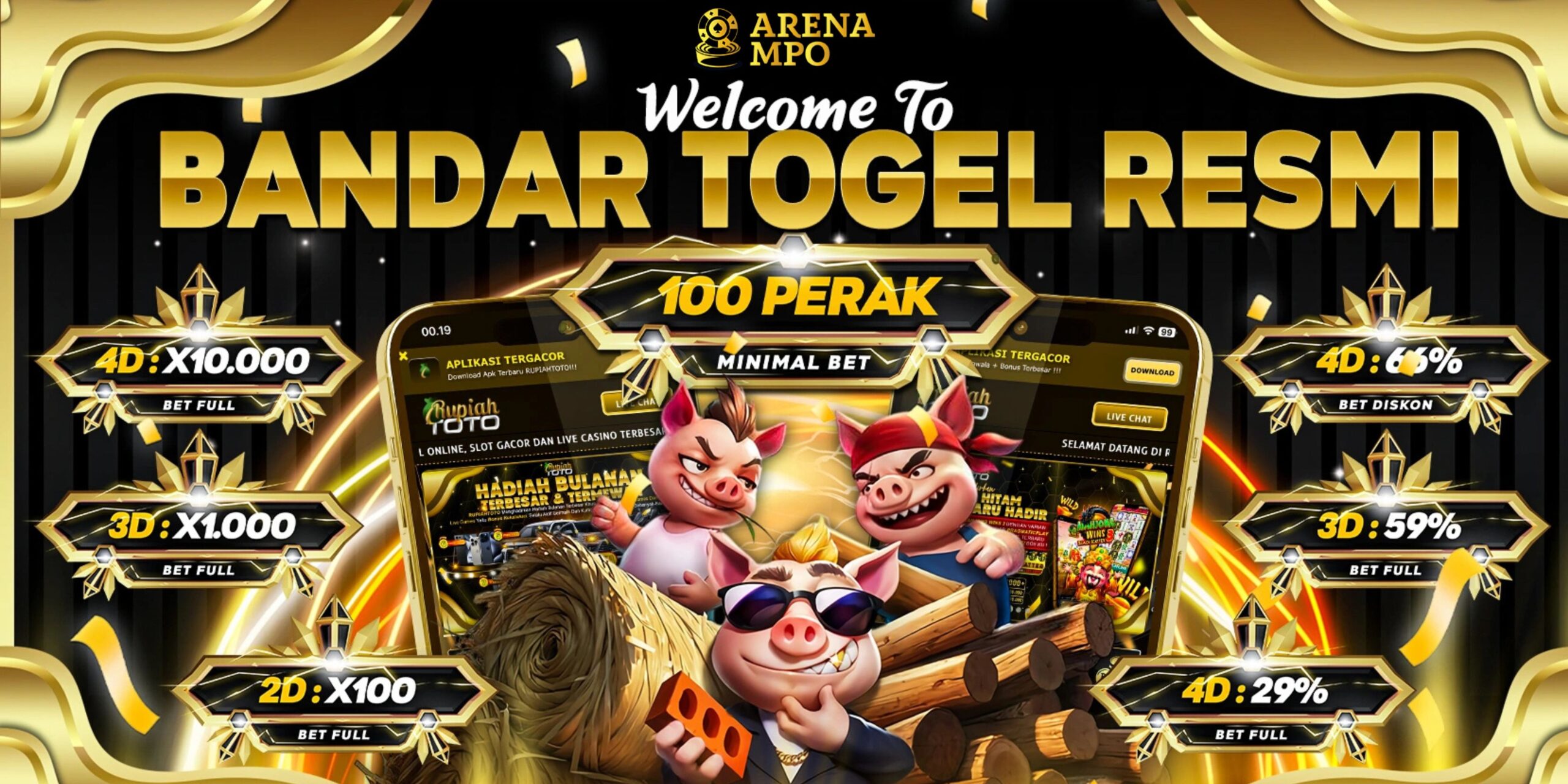 Jackpot Bermain Togel di arenampo