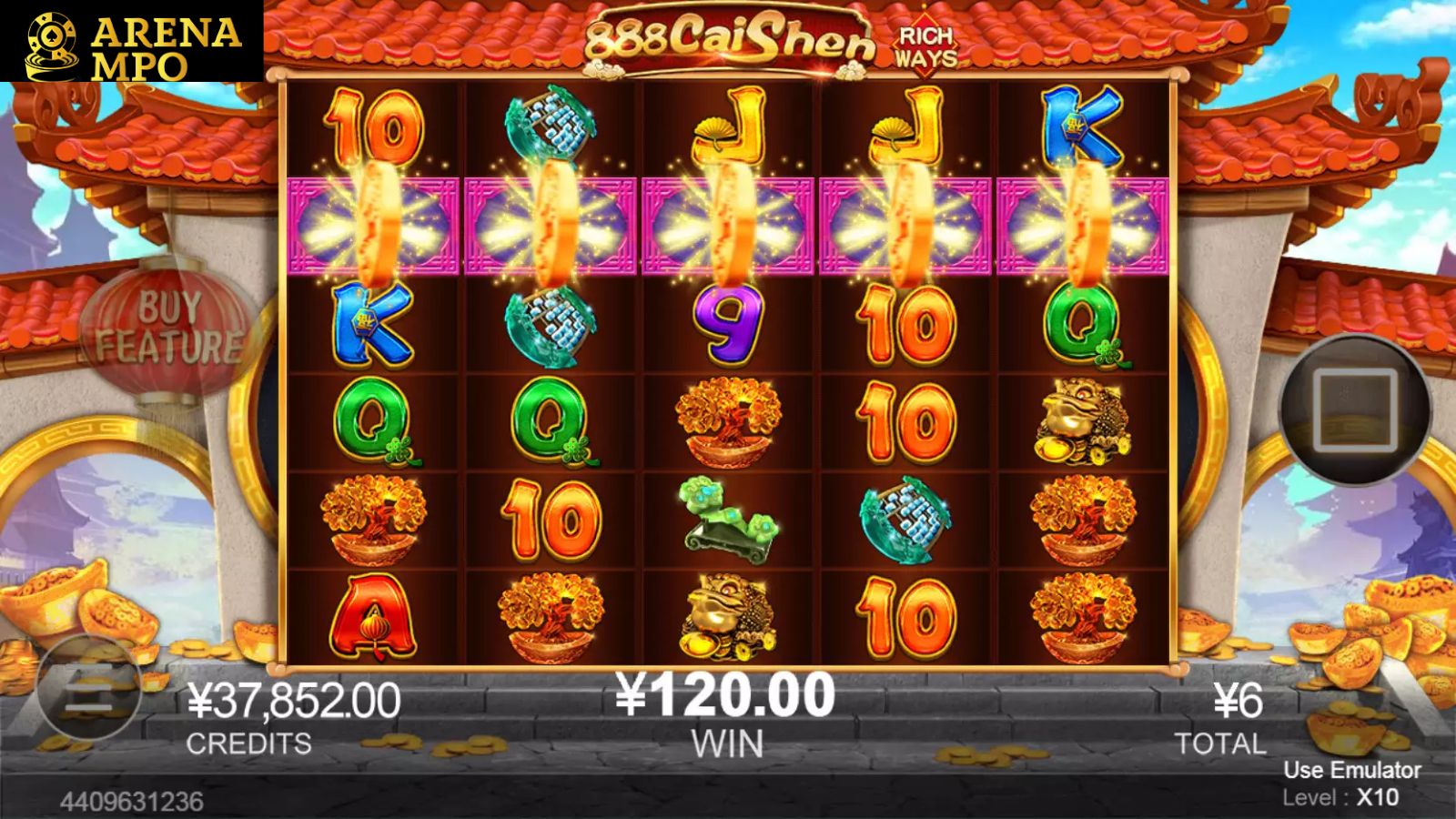 Slot Arenampo caishen888 gila jackpot