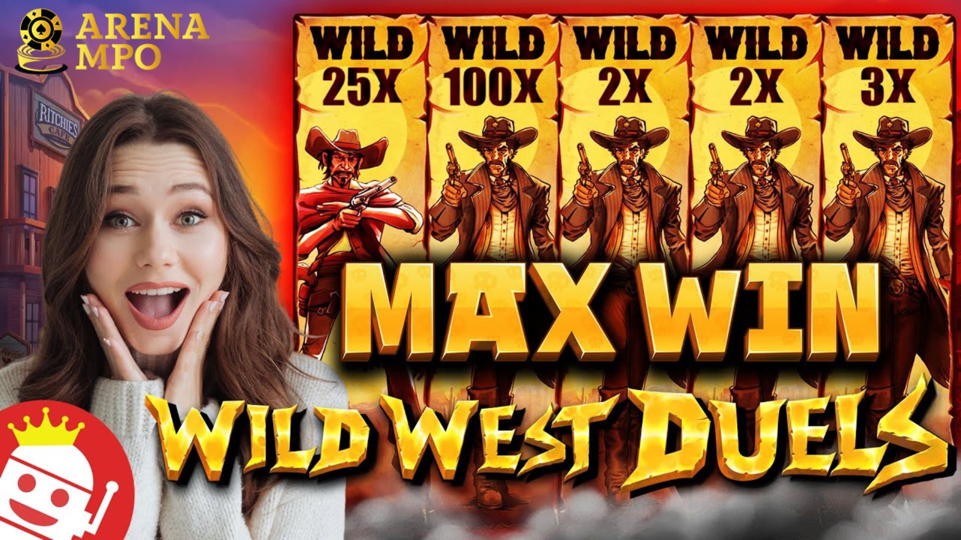 Wild west duels arenampo beraksi jackpot